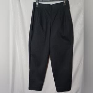 JACLYN SMITH Classic Black Pull-On Pants With Side Zipper. 8